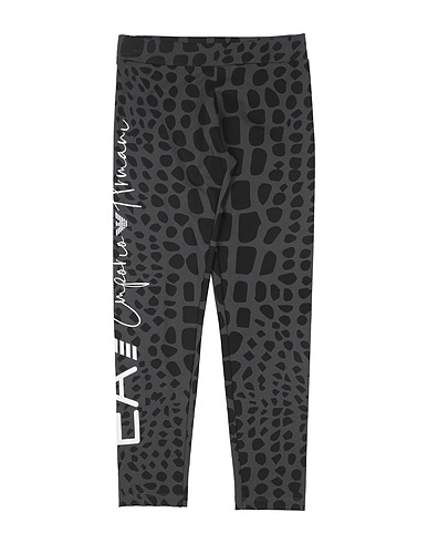 EA7 Leggings Grigio 92% Cotone, 8% Elastan