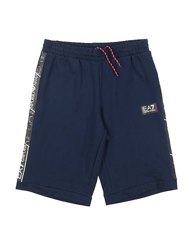 EA7 Shorts & Bermuda Navy blue 100% Cotton