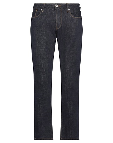 EMPORIO ARMANI Denim trousers Blue 94% Cotton, 5% Polyester, 1% Elastane