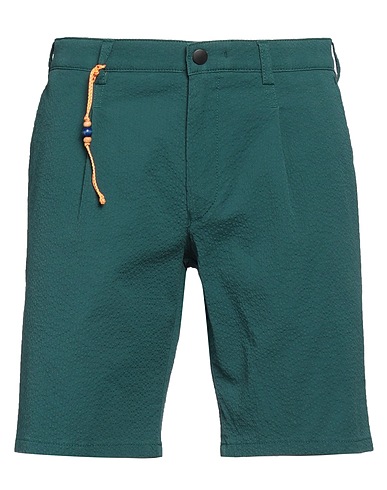 MMX Shorts & Bermuda Green 99% Organic cotton, 1% Elastane