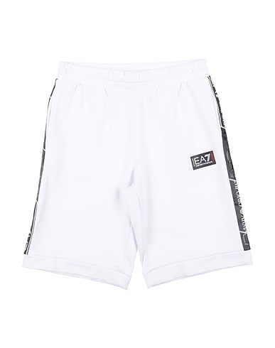 EA7 Shorts & Bermuda White 100% Cotton