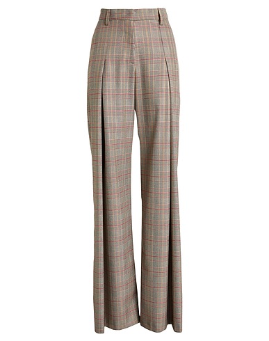 STELLA JEAN Casual trouser Grey 68% Polyester, 29% Viscose, 3% Elastane