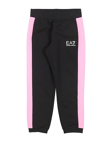 EA7 Pantalone Nero 54% Cotone, 42% Modal, 4% Elastan