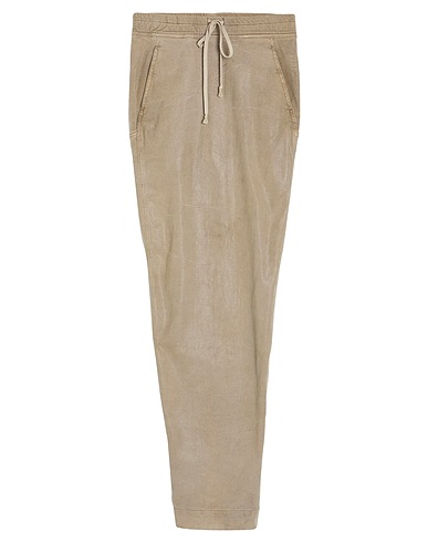 DRKSHDW by RICK OWENS Long skirt Grey 90% Cotton, 7% Polyester, 3% Rubber