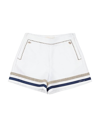 GENNY Shorts & Bermuda PRINCESS White 60% Cotton, 40% PES