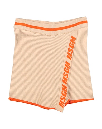 MSGM Shorts & Bermuda Beige 51% Viscosa, 30% Poliestere, 19% Nylon