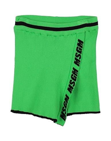 MSGM Shorts & Bermuda Verde chiaro 51% Viscosa, 30% Poliestere, 19% Nylon