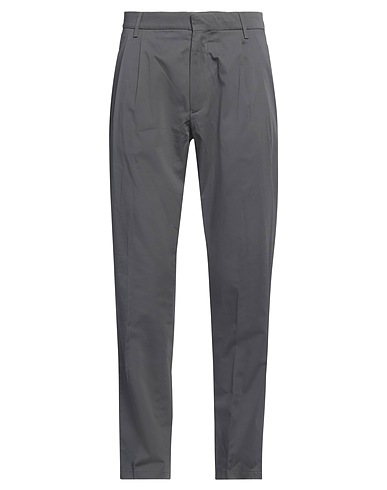 DUNHILL Casual trouser Lead 94% Cotton, 6% Mulberry silk