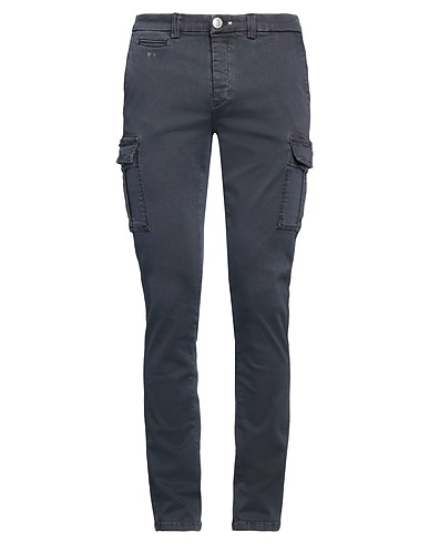 TRAMAROSSA Denim pants Midnight blue 87% Cotton, 9% Polyester, 4% Elastane