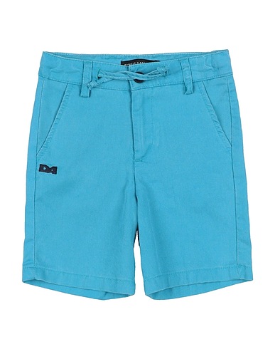 DANIELE ALESSANDRINI Shorts & Bermuda Azure 73% Tencel™, 21% Viscose, 6% Linen