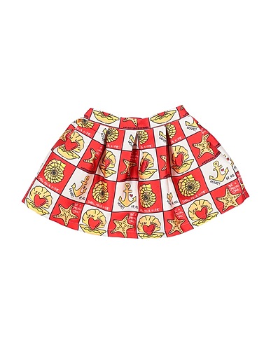 ALESSANDRO ENRIQUEZ Skirt X BARCELLINO Red 100% Polyester