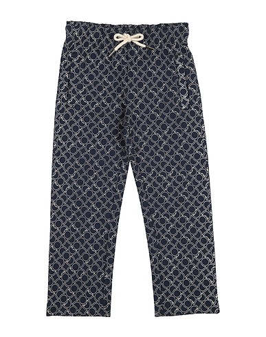 TRUSSARDI JUNIOR Casual trouser Midnight blue 55% Polyester, 45% Cotton
