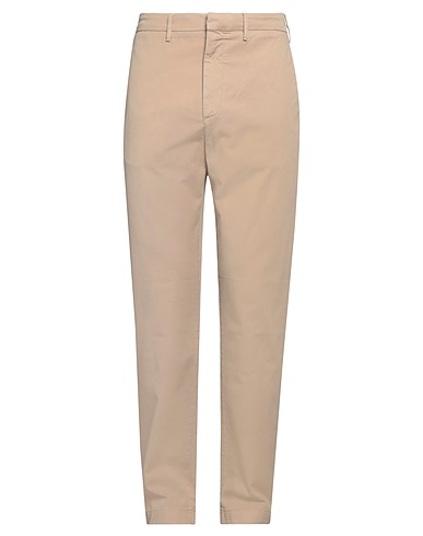 DUNHILL Casual trouser Beige 87% Cotton, 11% Linen, 2% Elastane