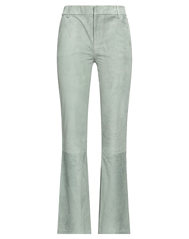 NOVE Casual pants Sage green 100% Lambskin