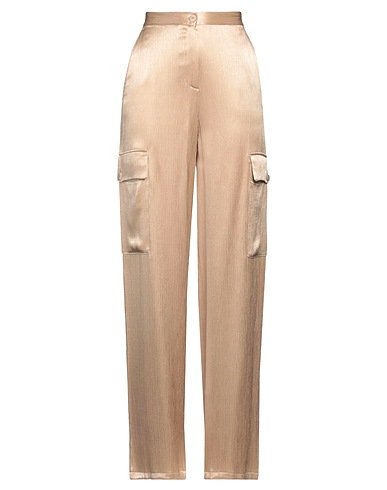 CARACTÈRE Casual trouser Sand 63% Viscose, 37% Polyester