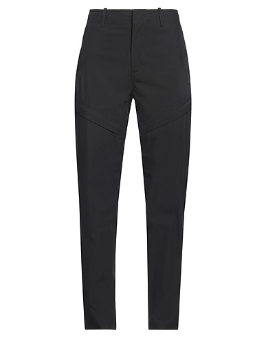 DUNHILL パンツ ブラック コットン 66% / ポリエステル 34%