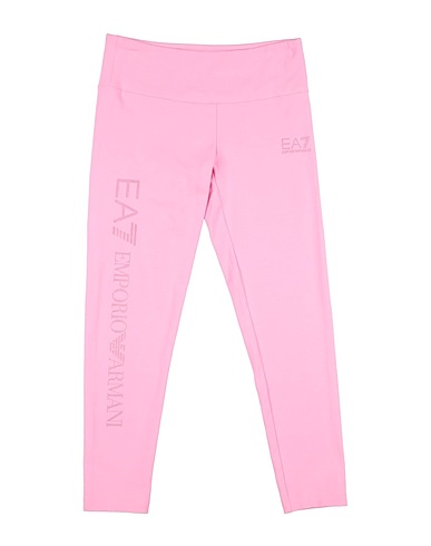 EA7 Gym leggings Pink 92% Cotton, 8% Elastane
