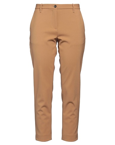 NINE IN THE MORNING Casual pants Camel 64% Wool, 28% Polyamide, 8% Elastane