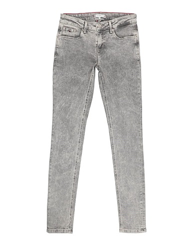 TOMMY HILFIGER Denim pants GRIGIO 82% Cotton, 16% Polyester, 2% Elastane