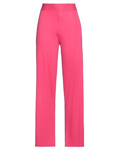 MAÏDA MILA Casual trouser Fuchsia 95% Viscose, 5% Elastane