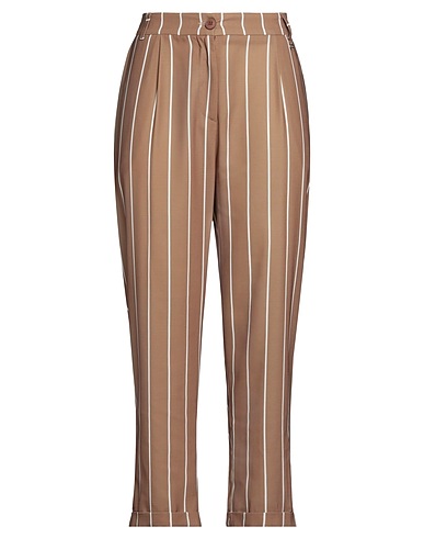 GIORGIA  & JOHNS Pantalone Cammello 100% Poliestere