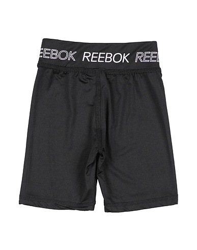 REEBOK Shorts & Bermuda Nero 95% Poliestere, 5% Elastan