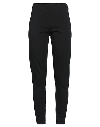 TWINSET Leggings Black 70% Viscose, 25% Polyamide, 5% Elastane