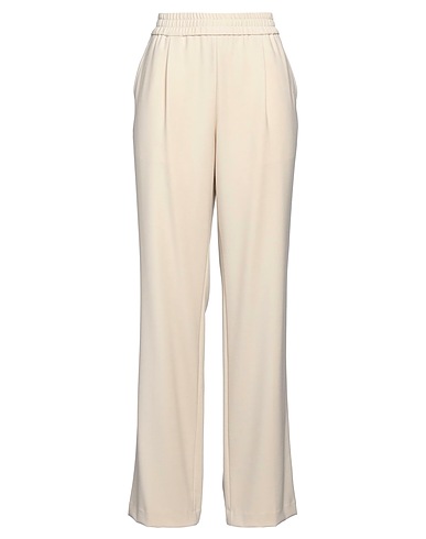 HELMUT LANG Casual trouser Beige 53% Polyester, 43% Virgin Wool, 4% Elastane