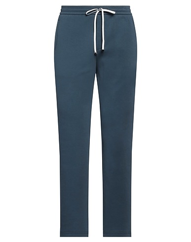 EMPORIO ARMANI Casual pants Slate blue 76% Cotton, 18% Polyester, 6% Elastane