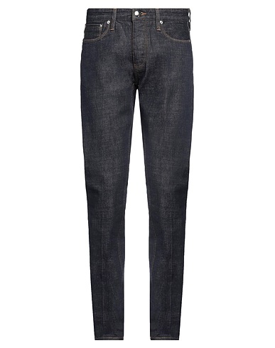 EMPORIO ARMANI Denim trousers Blue 99% Cotton, 1% Elastane
