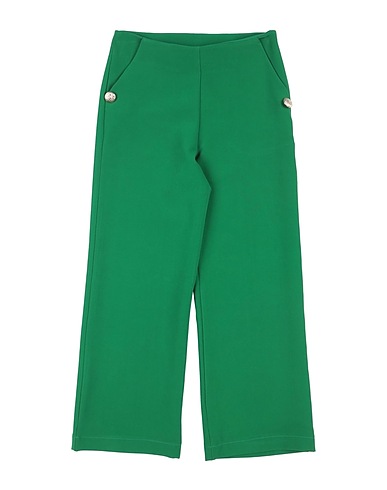 L:Ú L:Ú by MISS GRANT Casual pants Green 90% Polyester, 10% Elastane