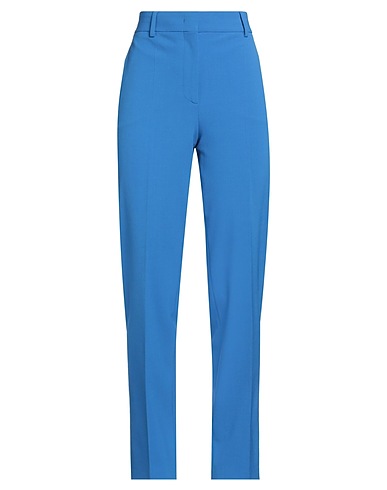 ALBERTA FERRETTI Casual trouser Azure 53% Polyester, 44% Virgin Wool, 3% Elastane