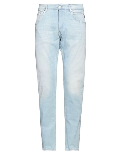 REPLAY Denim trousers Blue 99% Cotton, 1% Elastane