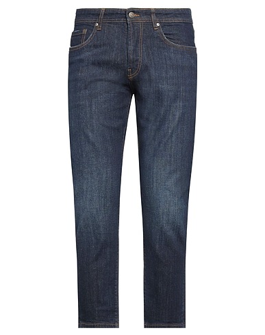 LIU •JO MAN Denim pants Blue 98% Cotton, 2% Elastane