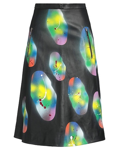 CHRISTOPHER KANE Midi skirt Black 100% Leather