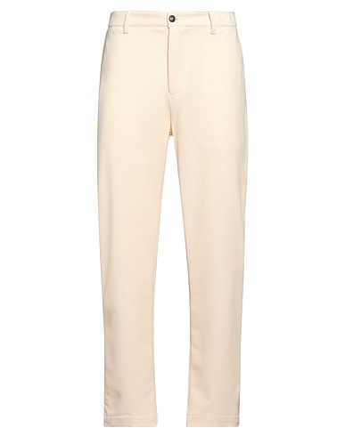 EMPORIO ARMANI Casual pants Ivory 89% Polyester, 11% Elastane