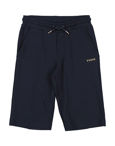 BOSS Shorts & Bermuda Midnight blue 69% Cotton, 31% Polyester