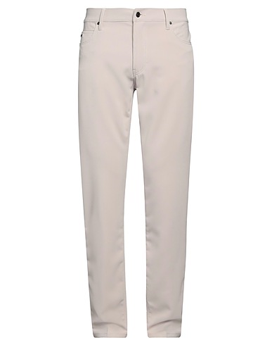 EMPORIO ARMANI Casual pants Beige 92% Polyester, 8% Elastane