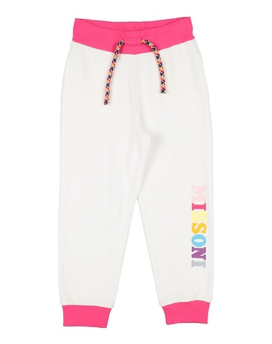 MISSONI KIDS Pantalone Bianco 100% Cotone
