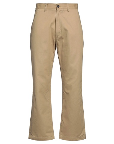 UNIFORM BRIDGE & CO. Casual trouser Sand 100% Cotton