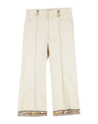 PUCCI Pantalone Beige 100% Cotone