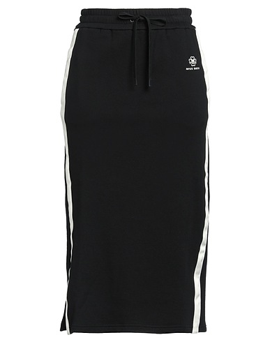 MISS SIXTY Midi skirt Black 100% Cotton