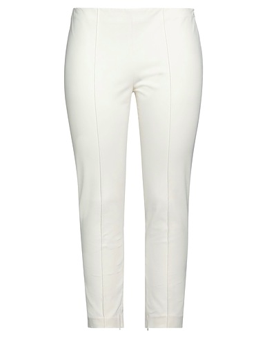 THEORY Casual trouser Off white 52% Cotton, 38% Polyamide, 10% Elastane