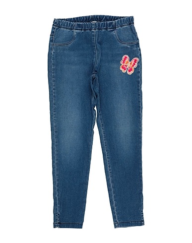 SIMONETTA Denim trousers Blue 57% Cotton, 40% Lyocell, 3% Elastane