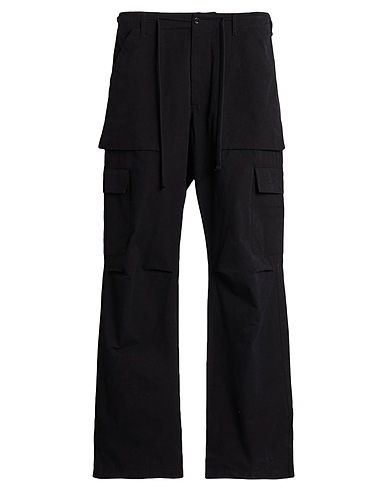 1989 STUDIO Casual trouser Black 45% Cotton, 39% Polyester, 16% Polyamide