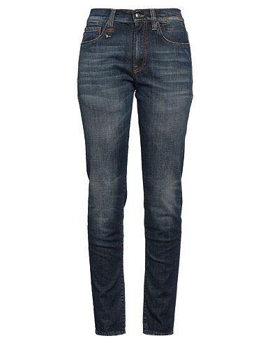 R13 Jeans Blau 98% Baumwolle, 2% Elastan, Kalbsleder