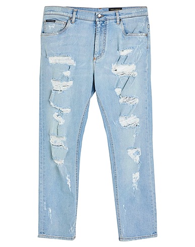 DOLCE&GABBANA Pantalon en jean Bleu 98% Coton, 2% Élasthanne