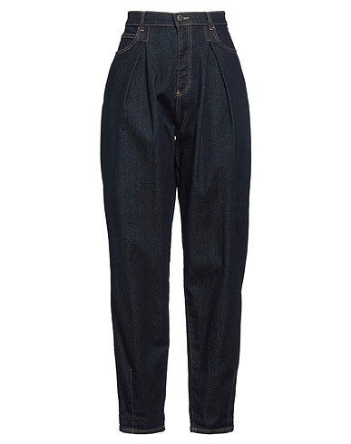EMPORIO ARMANI Denim trousers Blue 72% Cotton, 17% Polyester, 9% Viscose, 2% Elastane