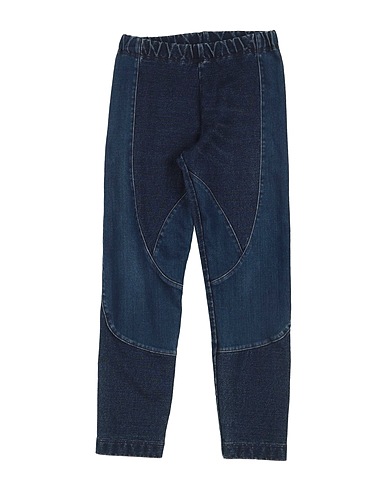 EUROPEAN CULTURE Denim trousers Blue 94% Cotton, 4% Elastane, 2% Elastomultiester