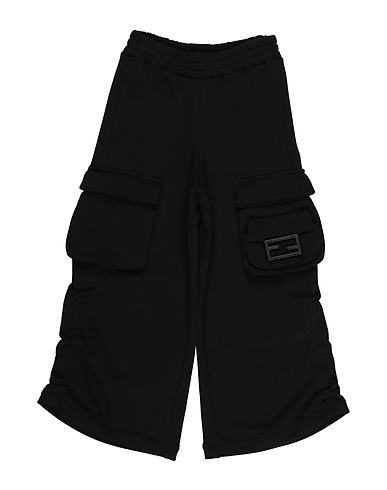 FENDI Casual pants KIDS Black 100% Cotton